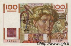 100 Francs JEUNE PAYSAN FRANCIA  1945 F.28 EBC