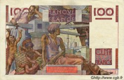 100 Francs JEUNE PAYSAN FRANCIA  1945 F.28.01 MBC+ a EBC