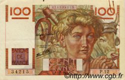 100 Francs JEUNE PAYSAN FRANCIA  1945 F.28.01 BB