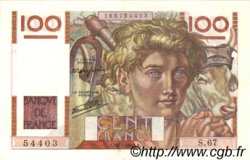 100 Francs JEUNE PAYSAN FRANCIA  1946 F.28.06 EBC