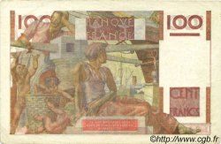 100 Francs JEUNE PAYSAN FRANCE  1946 F.28.08 XF