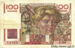 100 Francs JEUNE PAYSAN FRANCIA  1946 F.28.12 MBC