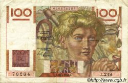 100 Francs JEUNE PAYSAN FRANCE  1948 F.28.18 F+