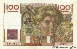 100 Francs JEUNE PAYSAN FRANCE  1950 F.28.28 VF+