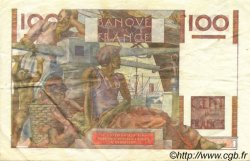 100 Francs JEUNE PAYSAN FRANCIA  1952 F.28.31 MBC+