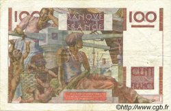 100 Francs JEUNE PAYSAN FRANCE  1952 F.28.32 VF