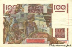 100 Francs JEUNE PAYSAN FRANKREICH  1953 F.28.36 VZ+