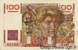 100 Francs JEUNE PAYSAN FRANCIA  1953 F.28.39 q.SPL