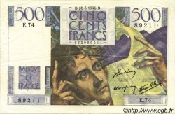 500 Francs CHATEAUBRIAND FRANCE  1946 F.34.05 VF