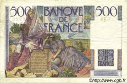 500 Francs CHATEAUBRIAND FRANCE  1946 F.34.05 VF-