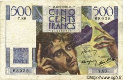 500 Francs CHATEAUBRIAND FRANCE  1946 F.34.06 F+