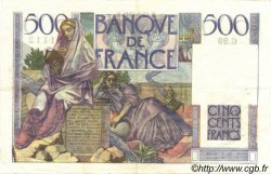 500 Francs CHATEAUBRIAND FRANCE  1946 F.34.06 XF