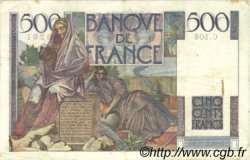 500 Francs CHATEAUBRIAND FRANKREICH  1948 F.34.08 SS