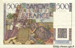 500 Francs CHATEAUBRIAND FRANCE  1952 F.34.10 VF+