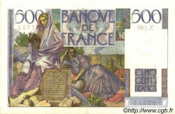 500 Francs CHATEAUBRIAND FRANCE  1953 F.34.12 SUP+
