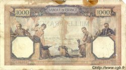 1000 Francs CÉRÈS ET MERCURE FRANCIA  1929 F.37.03 q.MB