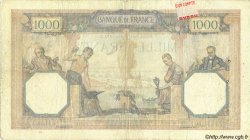 1000 Francs CÉRÈS ET MERCURE FRANKREICH  1930 F.37.05 S