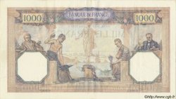 1000 Francs CÉRÈS ET MERCURE FRANCIA  1932 F.37.07 MBC+ a EBC
