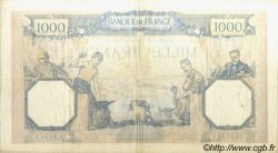 1000 Francs CÉRÈS ET MERCURE FRANCE  1936 F.37.09 VF-