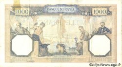 1000 Francs CÉRÈS ET MERCURE type modifié FRANCIA  1938 F.38.14 BB