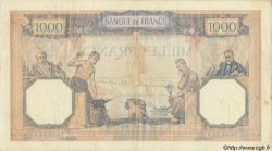 1000 Francs CÉRÈS ET MERCURE type modifié FRANCIA  1939 F.38.36 BC+