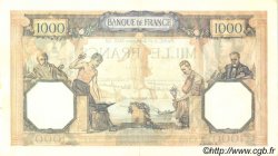 1000 Francs CÉRÈS ET MERCURE type modifié FRANCIA  1939 F.38.37 EBC