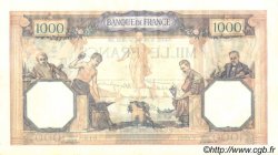 1000 Francs CÉRÈS ET MERCURE type modifié FRANKREICH  1940 F.38.43 fVZ to VZ