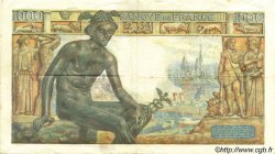 1000 Francs DÉESSE DÉMÉTER FRANCIA  1942 F.40.03 BC+