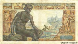 1000 Francs DÉESSE DÉMÉTER FRANCIA  1942 F.40.08 BC