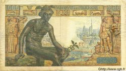 1000 Francs DÉESSE DÉMÉTER FRANKREICH  1942 F.40.08 S