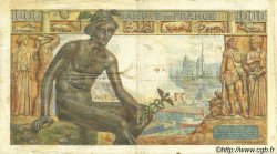 1000 Francs DÉESSE DÉMÉTER FRANCIA  1943 F.40.17 BC