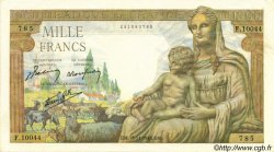 1000 Francs DÉESSE DÉMÉTER FRANCIA  1943 F.40.40 q.SPL