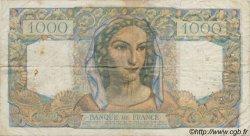 1000 Francs MINERVE ET HERCULE FRANCE  1945 F.41 VG