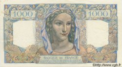 1000 Francs MINERVE ET HERCULE FRANCE  1945 F.41 VF