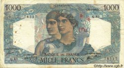 1000 Francs MINERVE ET HERCULE FRANKREICH  1945 F.41.06 S