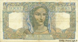 1000 Francs MINERVE ET HERCULE FRANKREICH  1949 F.41.25 fS