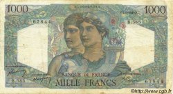 1000 Francs MINERVE ET HERCULE FRANKREICH  1949 F.41.28 S