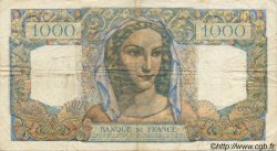 1000 Francs MINERVE ET HERCULE FRANKREICH  1949 F.41.29 S to SS