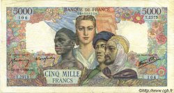 5000 Francs EMPIRE FRANÇAIS FRANCIA  1946 F.47.55 BC