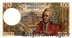 10 Francs VOLTAIRE FRANCE  1971 F.62.48 SUP+