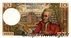 10 Francs VOLTAIRE FRANCE  1971 F.62.49