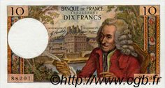 10 Francs VOLTAIRE FRANCE  1972 F.62.55 pr.SPL
