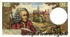 10 Francs VOLTAIRE FRANKREICH  1973 F.62.63 VZ+ to fST