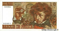 10 Francs BERLIOZ FRANCIA  1974 F.63.05 AU