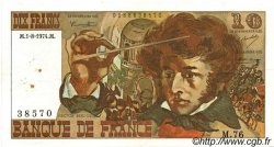 10 Francs BERLIOZ FRANCIA  1974 F.63.06 BB