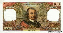 100 Francs CORNEILLE FRANCIA  1974 F.65.47 EBC