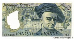 50 Francs QUENTIN DE LA TOUR FRANCE  1976 F.67.01 AU