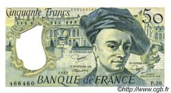 50 Francs QUENTIN DE LA TOUR FRANCIA  1981 F.67.08 AU+