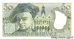 50 Francs QUENTIN DE LA TOUR Fauté FRANKREICH  1983 F.67.09 VZ+