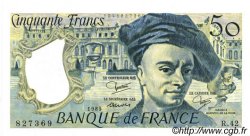 50 Francs QUENTIN DE LA TOUR FRANCIA  1985 F.67.11 AU